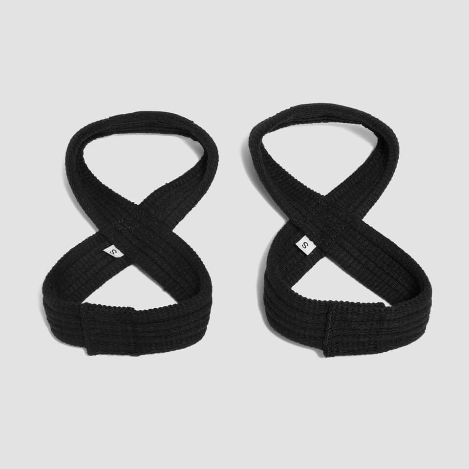Myprotein Figure of 8 Lifting Straps - Black
