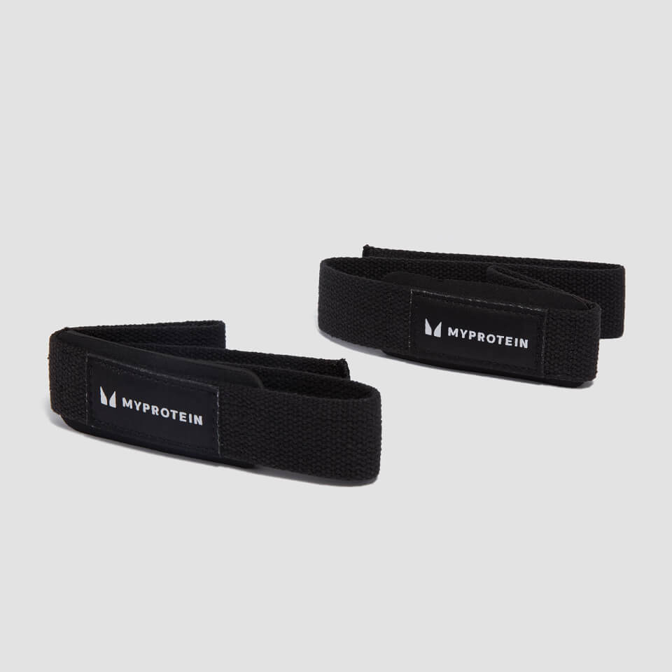 Myprotein Padded Lifting Straps - Black