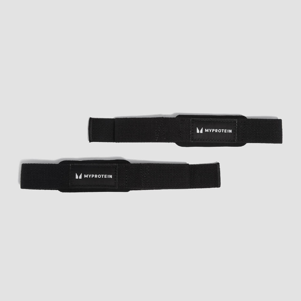 Myprotein Padded Lifting Straps - Black