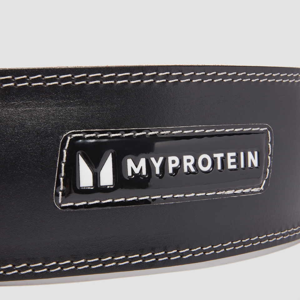 Myprotein Leather Lifting Belt - Black