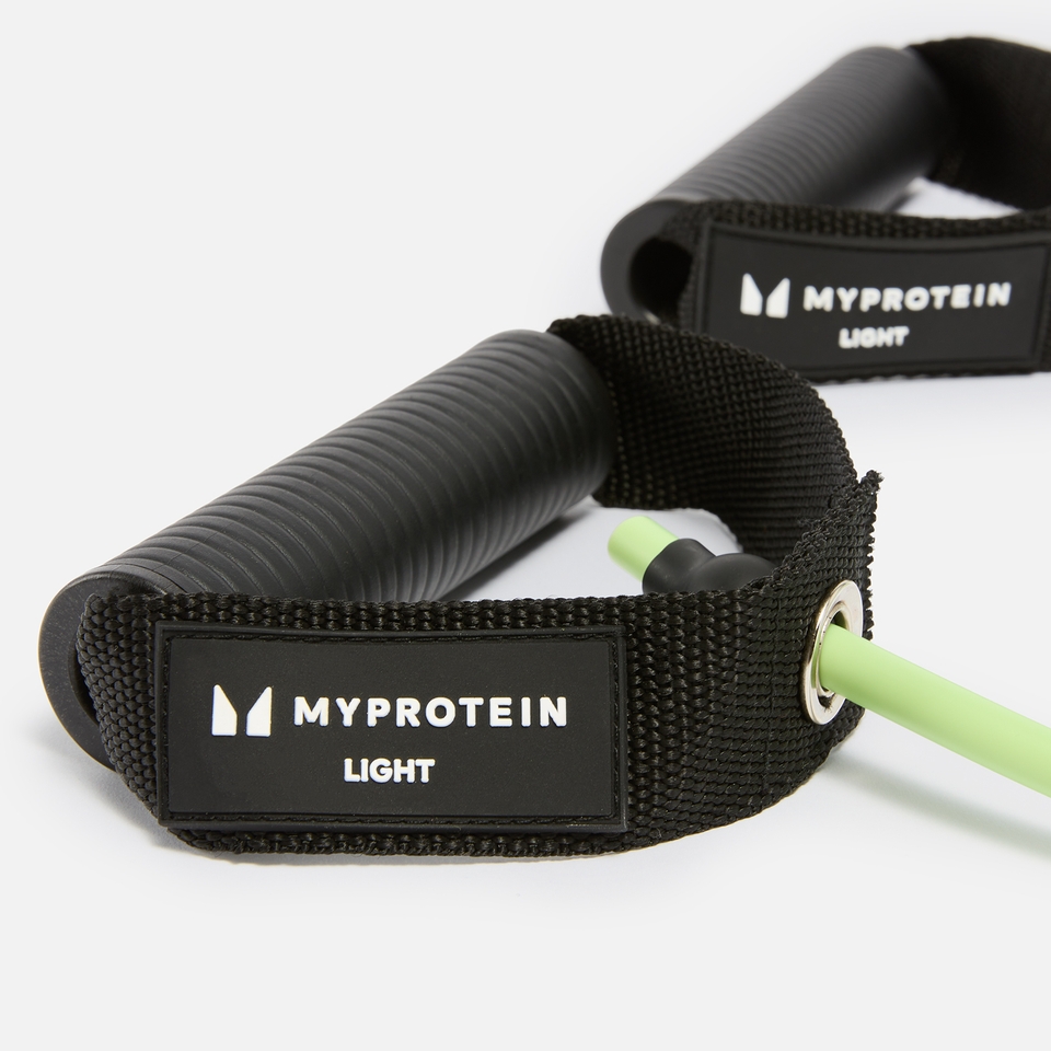 Myprotein Resistance Band With Handles - Light - Natural Cream