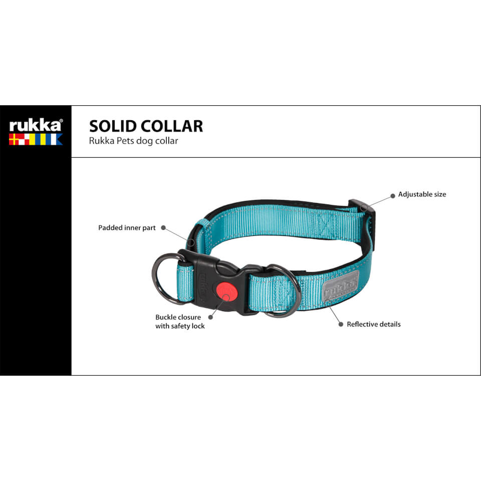 Solid Collar - Raspberry
