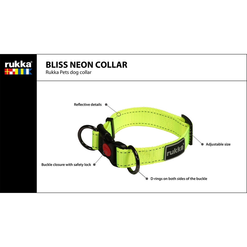 Bliss Neon Collar - Yellow