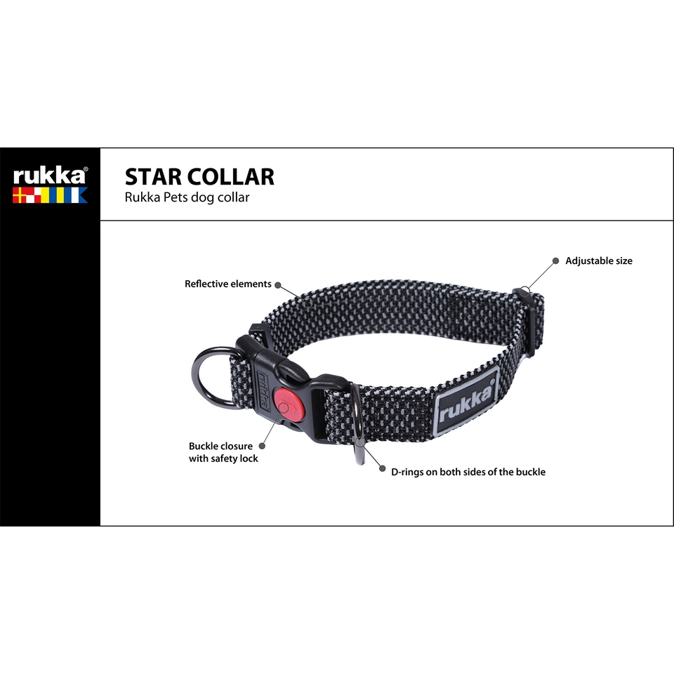 Star Collar - Raspberry