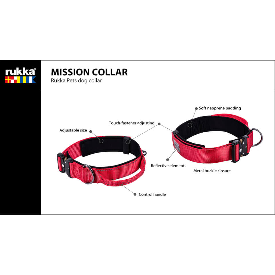 Mission Collar - Classic Red