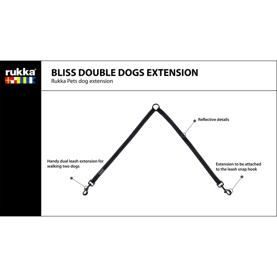 Bliss Double Dogs - Black