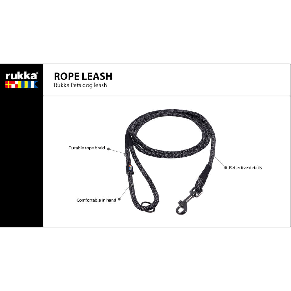 Rope Leash - Classic Red