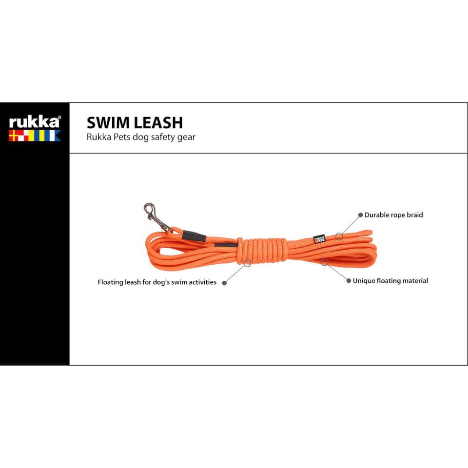 Swim Leash - Orange