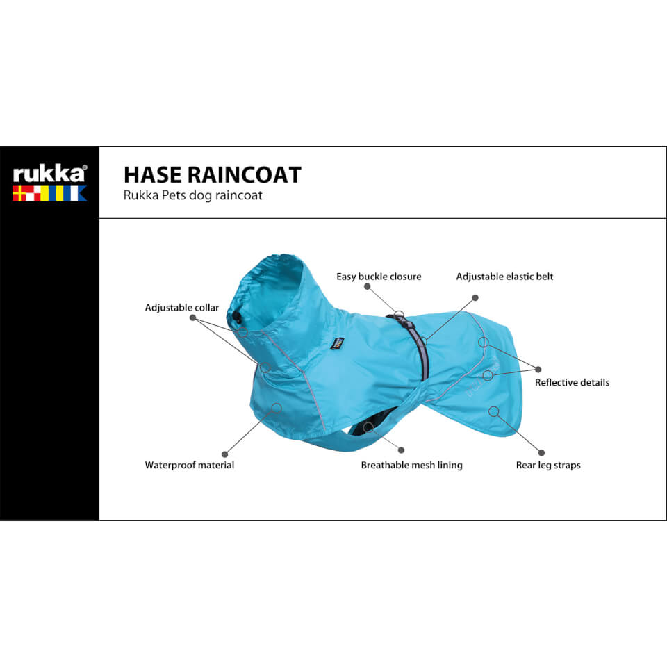 Hase Raincoat - Turquoise
