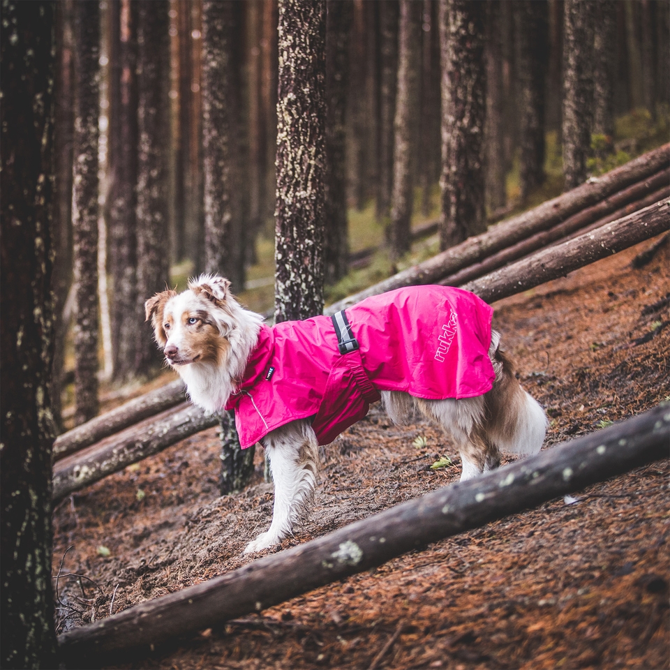 Hase Raincoat - Raspberry