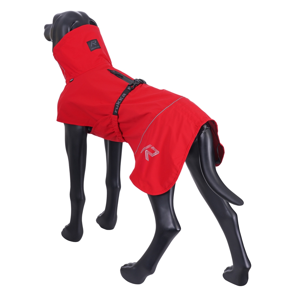 Hayton Eco Raincoat - Classic Red