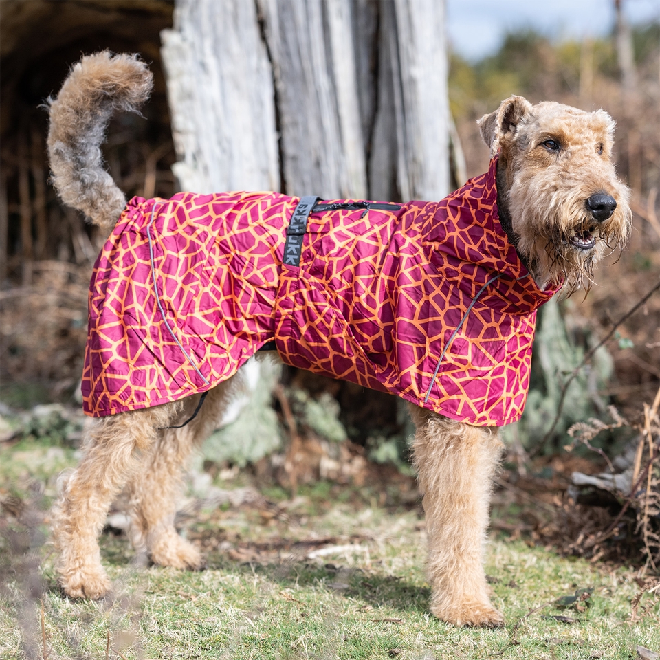 Hayton Warm Raincoat - Carmine