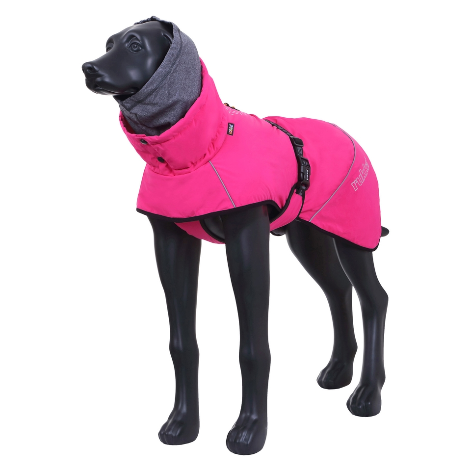 Warmup Coat - Raspberry