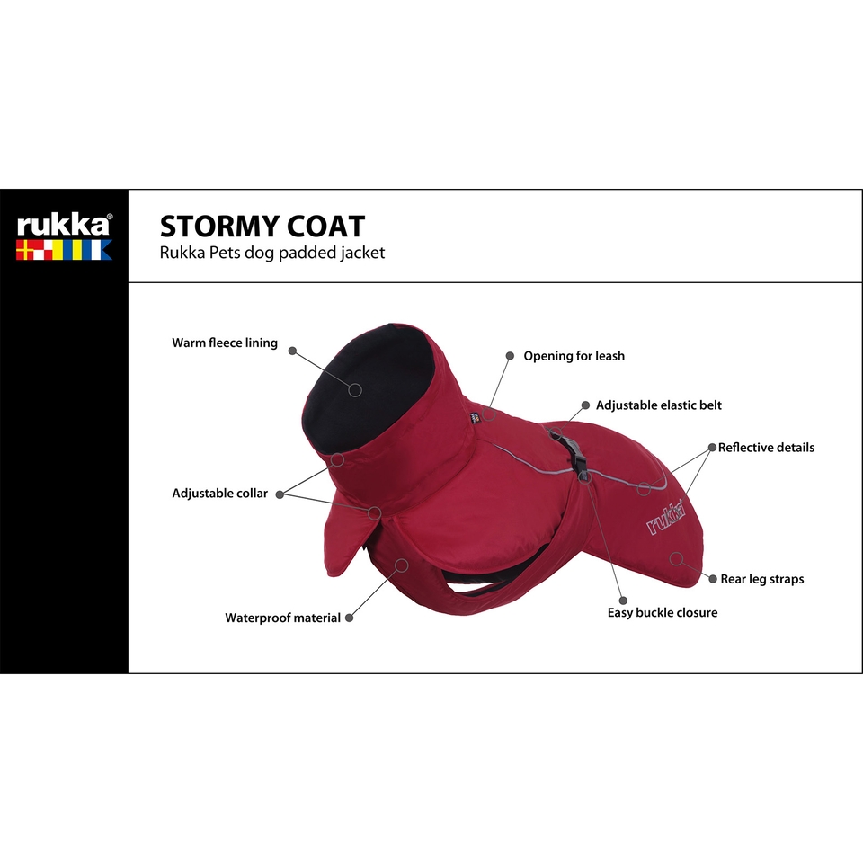 Stormy Coat - Burgundy