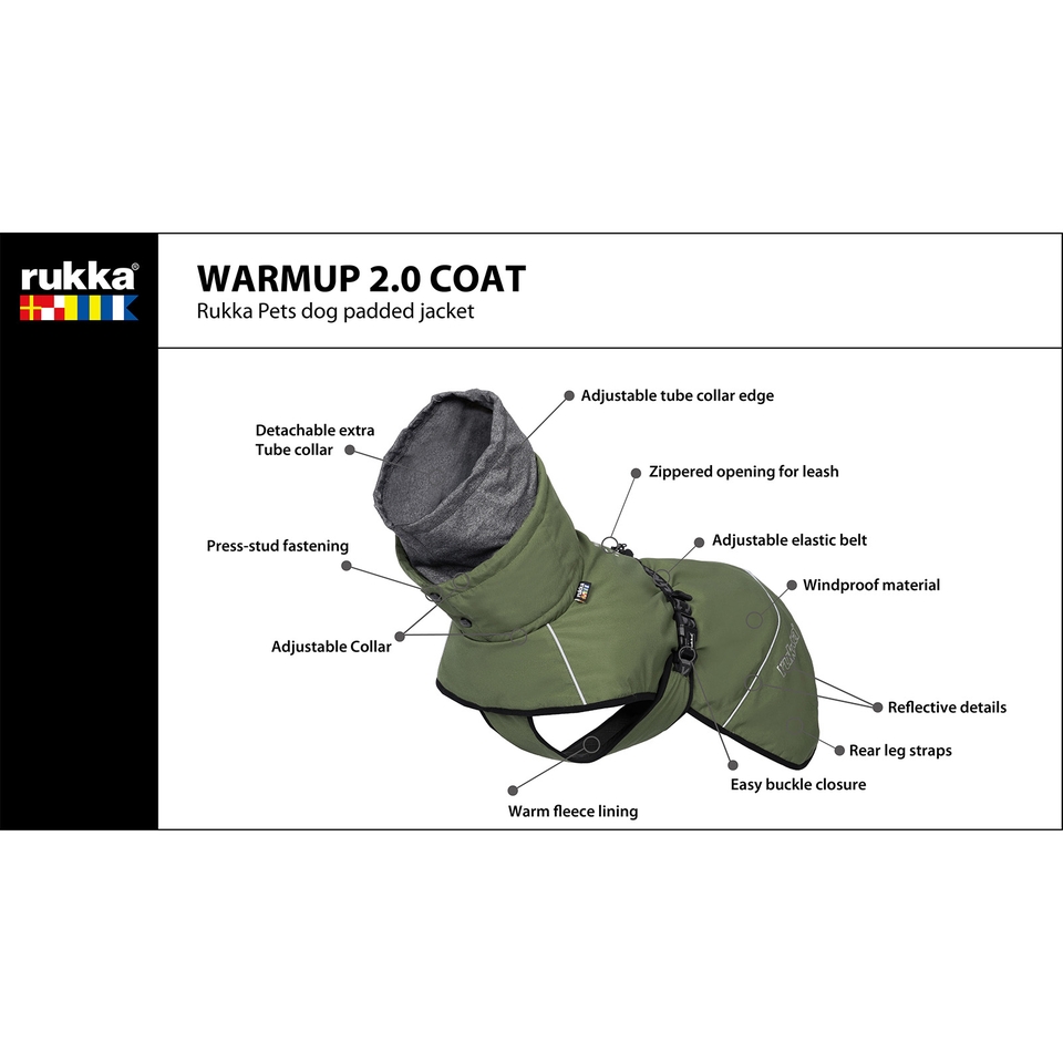 Warmup 2.0 Coat - Dark Olive