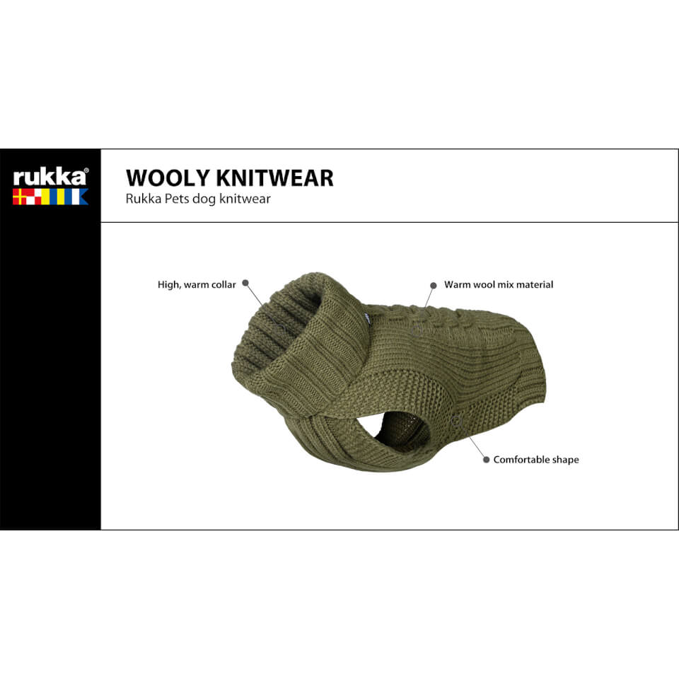Wooly Knitwear - Dark Olive