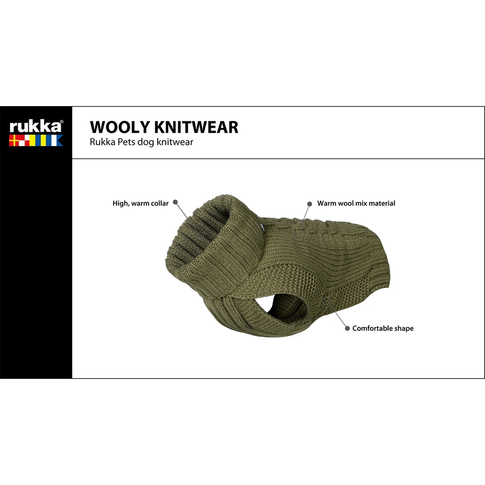 Wooly Knitwear - Dark Olive