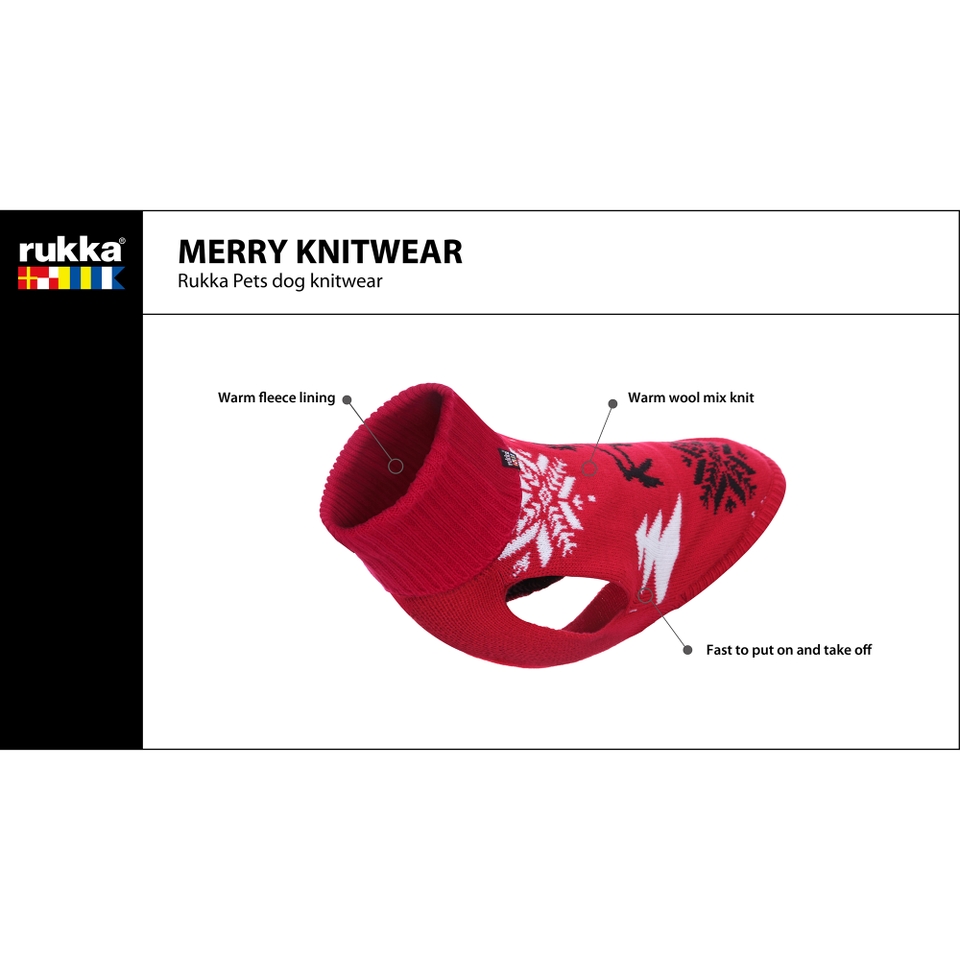 Merry Knitwear - Classic Red
