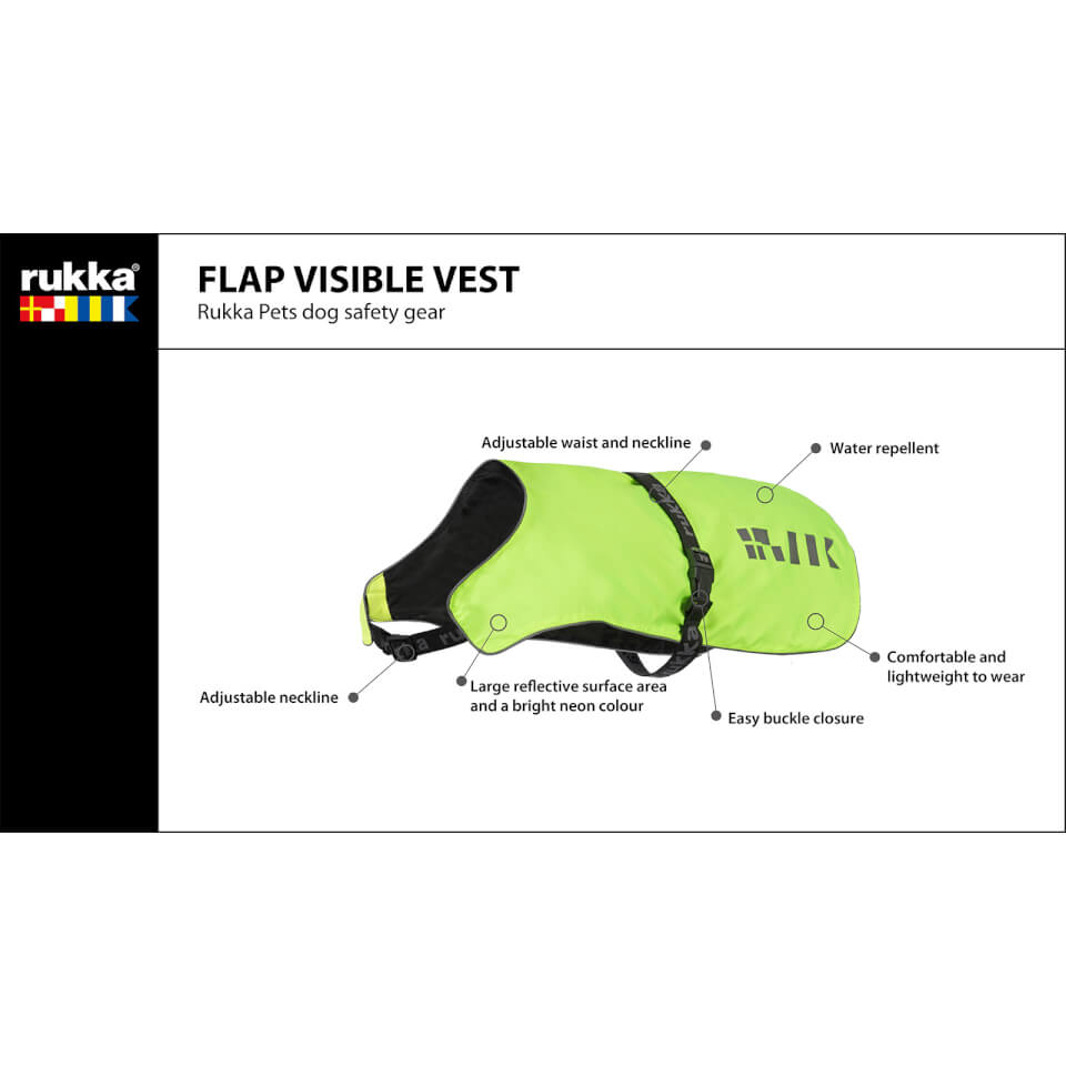 Flap Visible Vest - Yellow