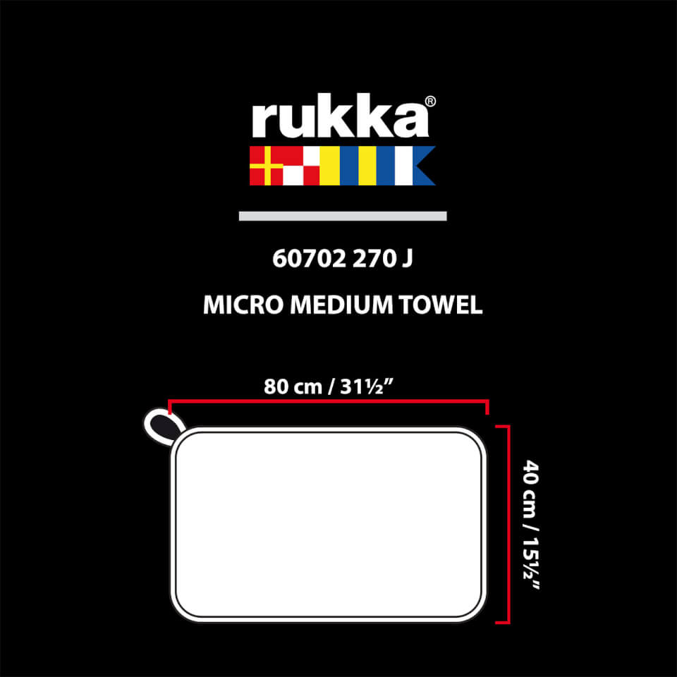 Micro Medium Towel - Turquoise