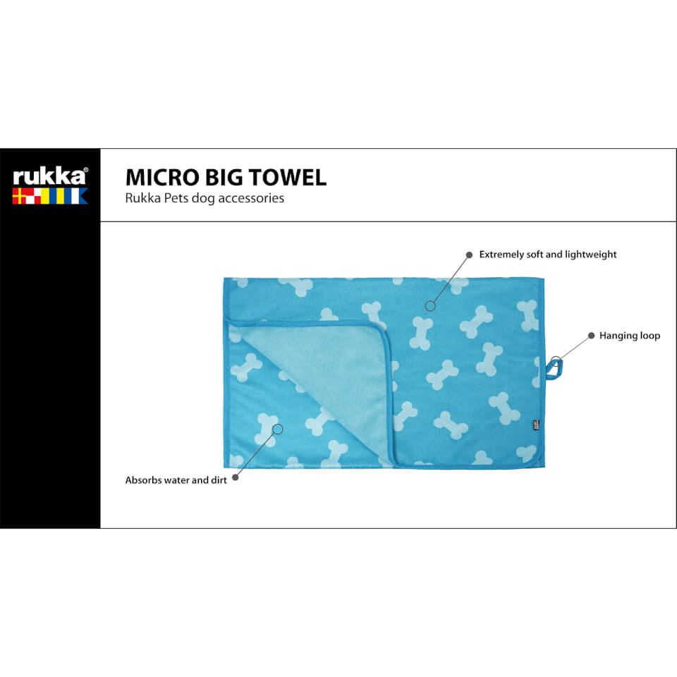 Micro Big Towel - Turquoise
