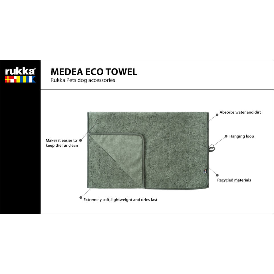 Medea Eco Towel - Dark Olive