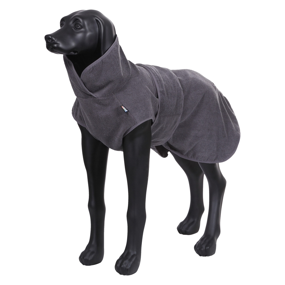 Micro Light Bathrobe - Anthracite