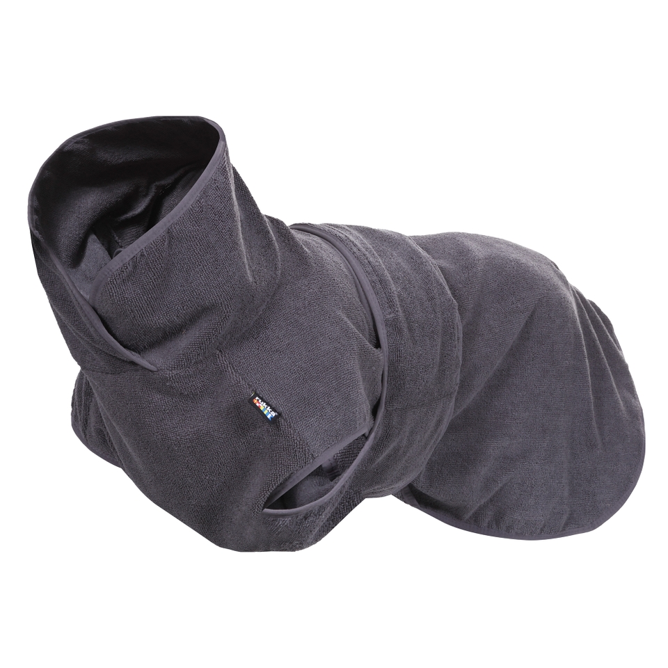 Micro Light Bathrobe - Anthracite