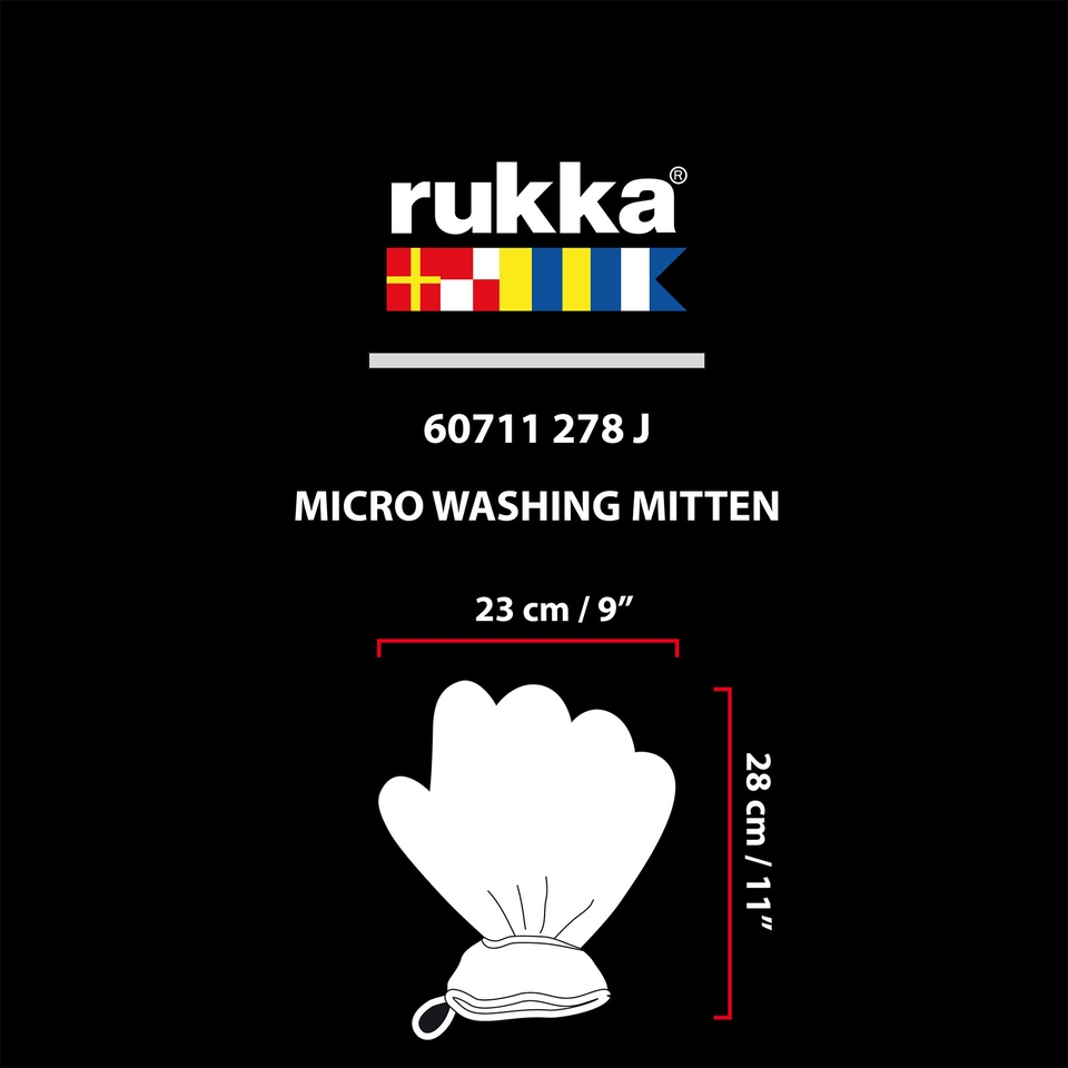 Micro Washing Mitten - Anthracite