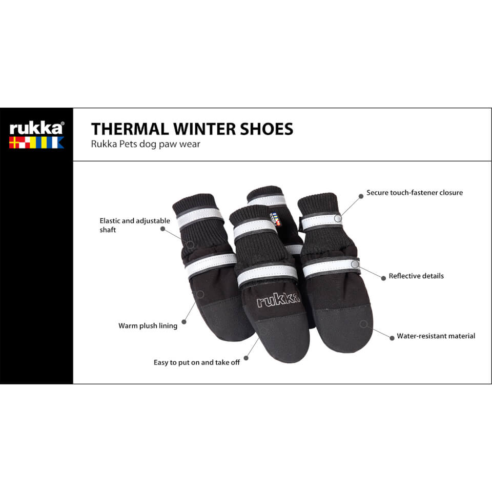 Thermal Winter Shoes - Black