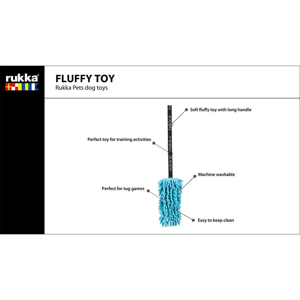 Fluffy Toy - Turquoise