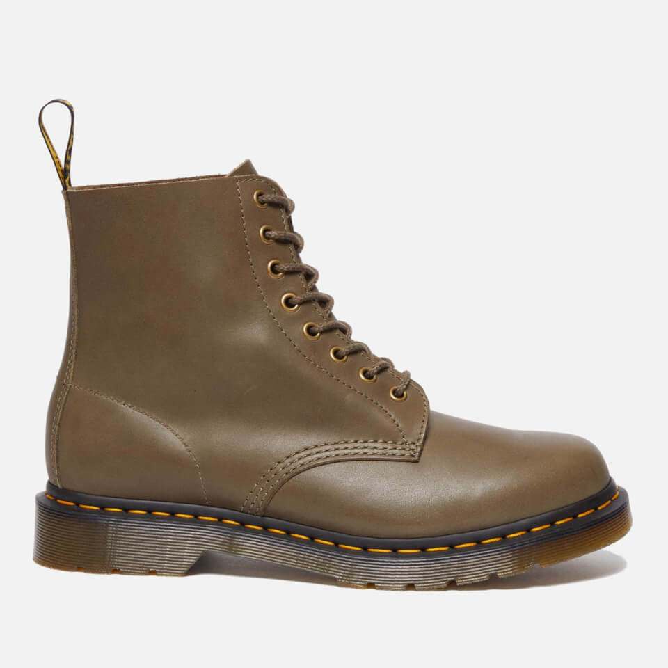 Dr. Martens Men's 1460 Pascal Leather 8-Eye Boots - Olive