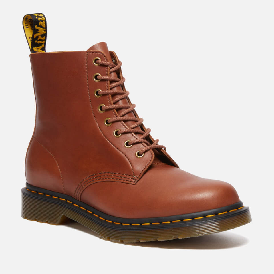 Dr. Martens Men's 1460 Pascal Leather 8-Eye Boots - Saddle Tan