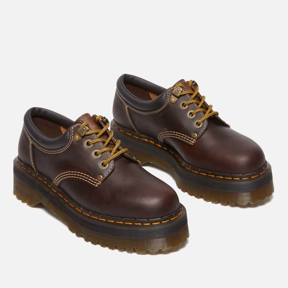 Dr. Martens 8053 Quad Leather 4 Eye Shoes UK 3 Coggles