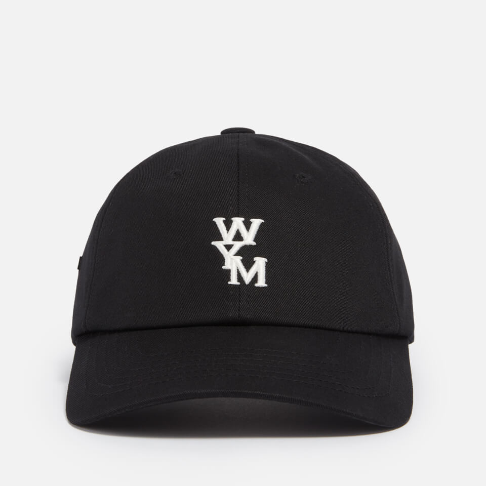 【WOOYOUNGMI】WYM Patch LOGO BALL CAP BLACK Wooyoungmi WYM Logo Cotton-Twill Cap | Coggles