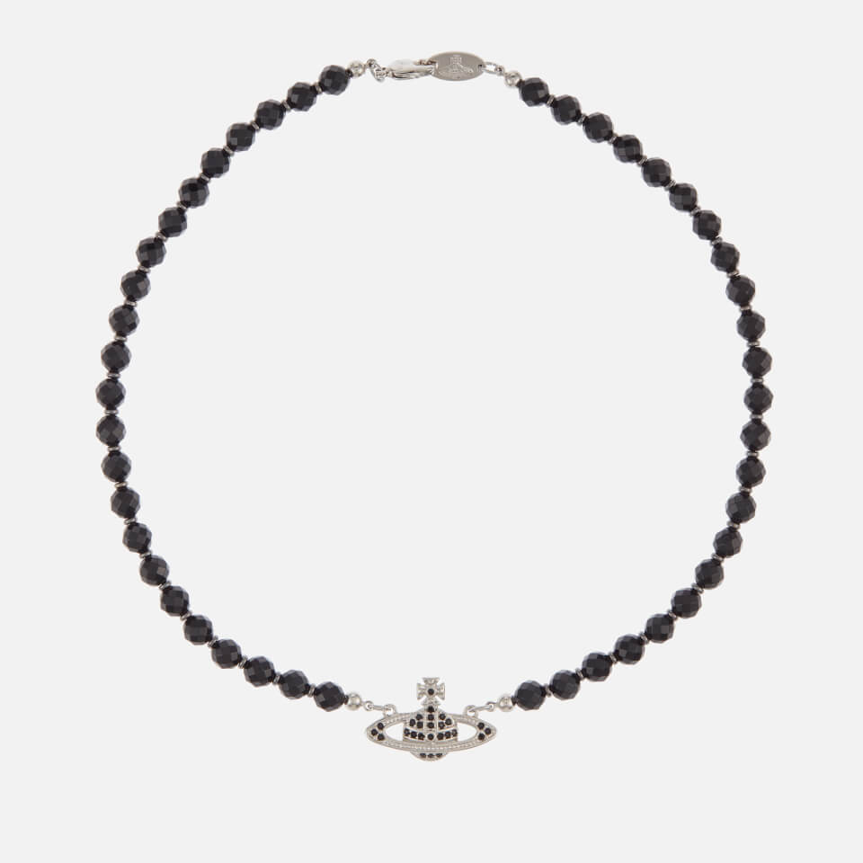 Vivienne Westwood Messaline Agate and Platinum Choker