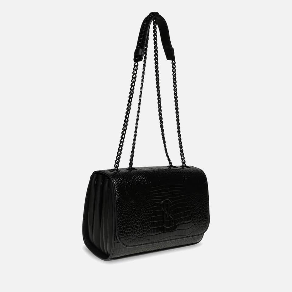 Steve Madden Women's Bcala-C Cross Body Bag - Black/Black