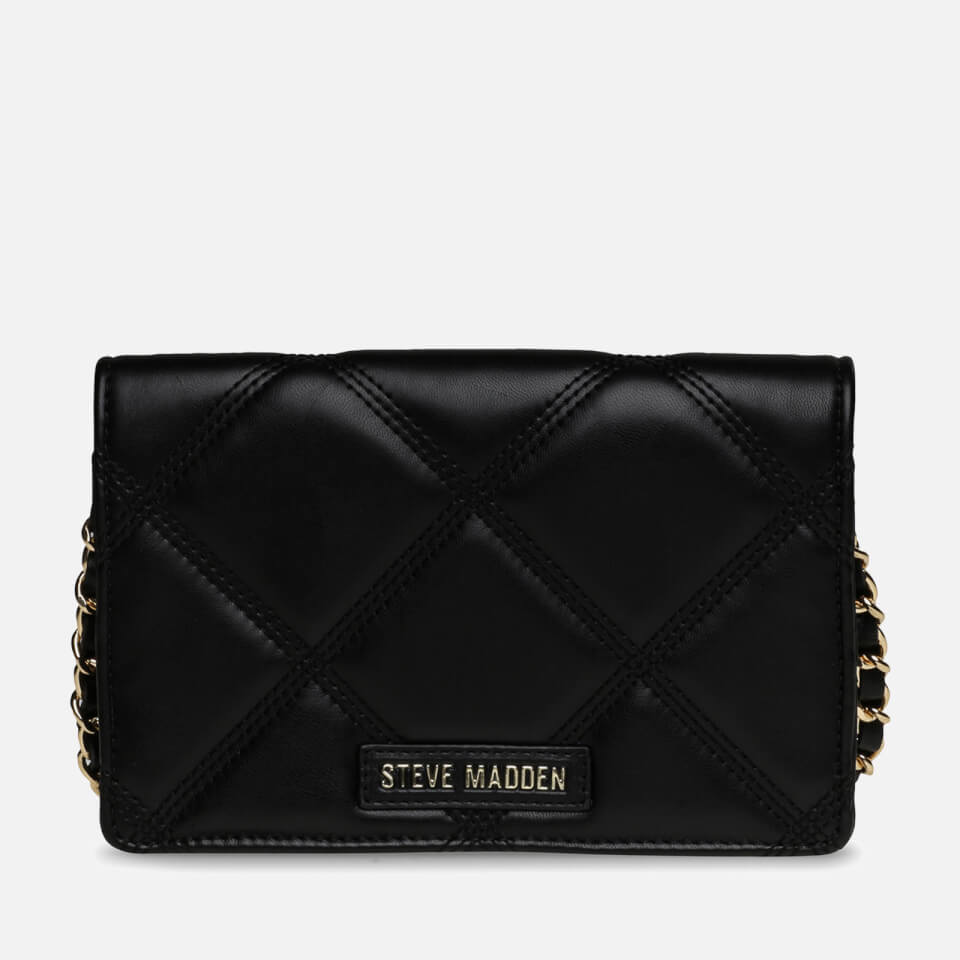Steve Madden Women's Bendue Cross Body Bag - Black/Gold