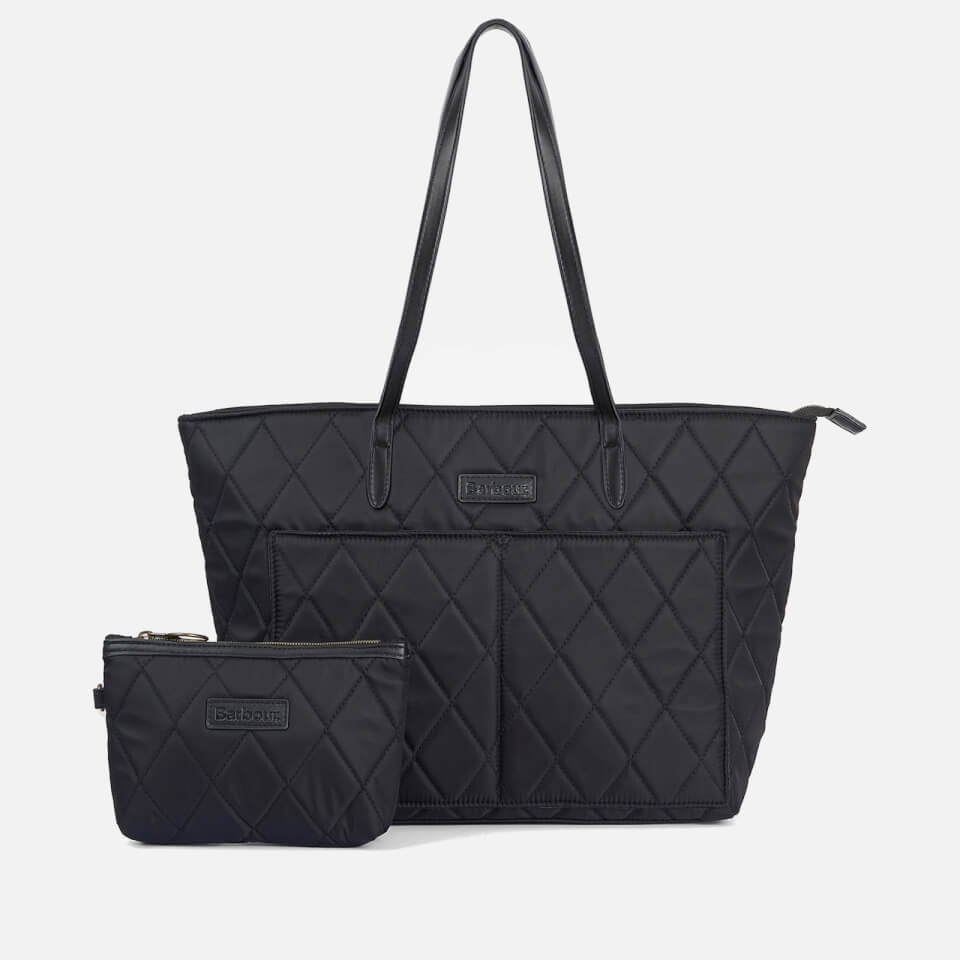 Barbour Quilted Shell Tote Bag