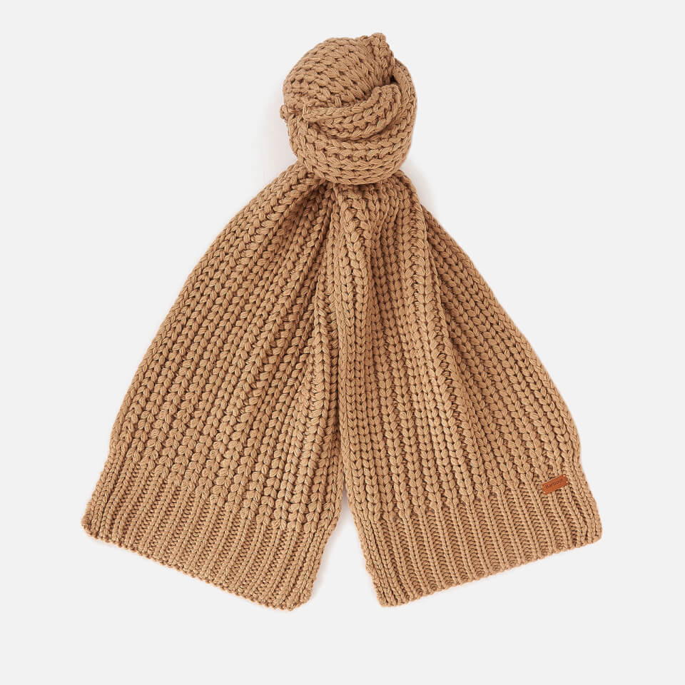 Barbour Saltburn Knit Beanie And Scarf Set