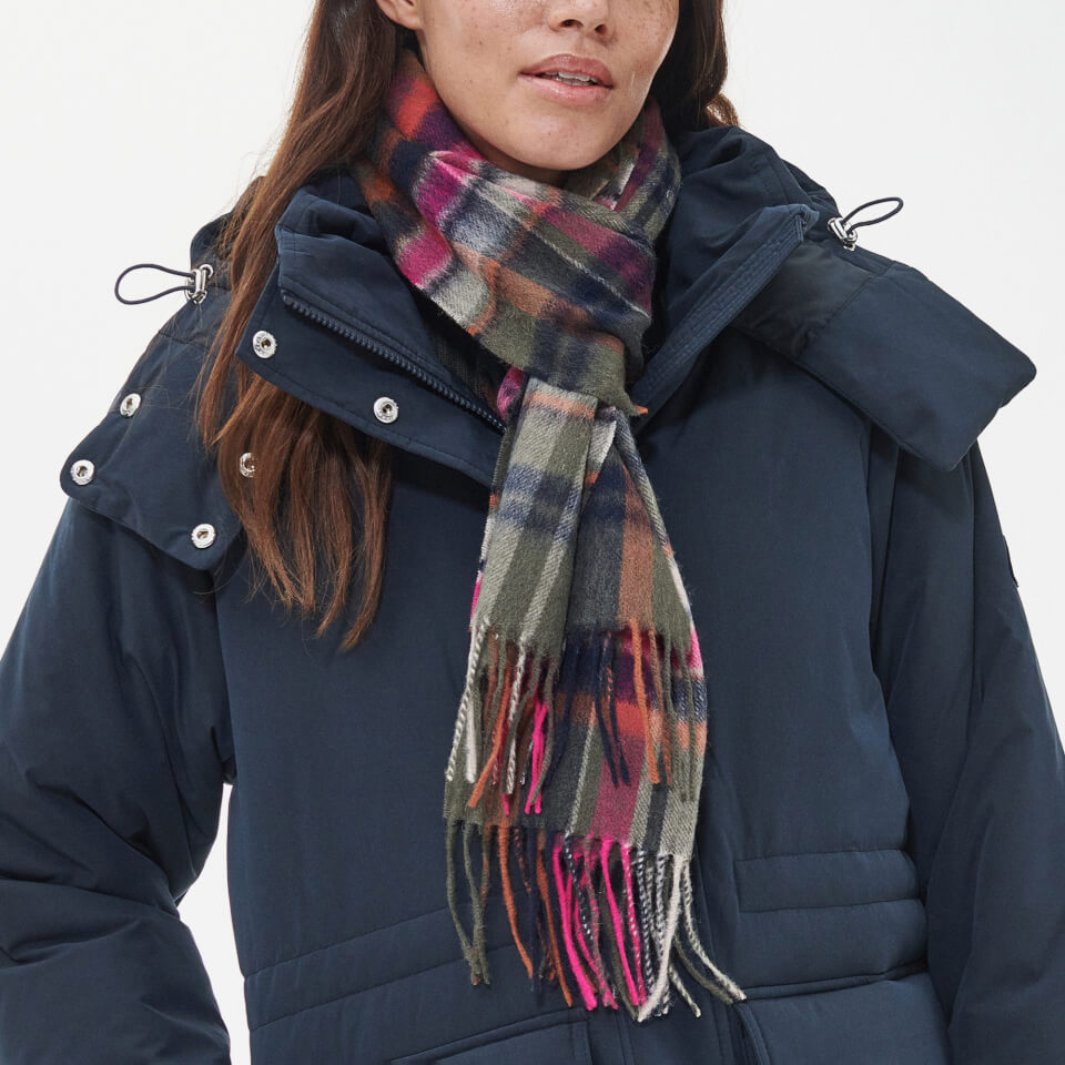 Barbour Vintage Winter Plaid Wool and Cashmere-Blend Scarf