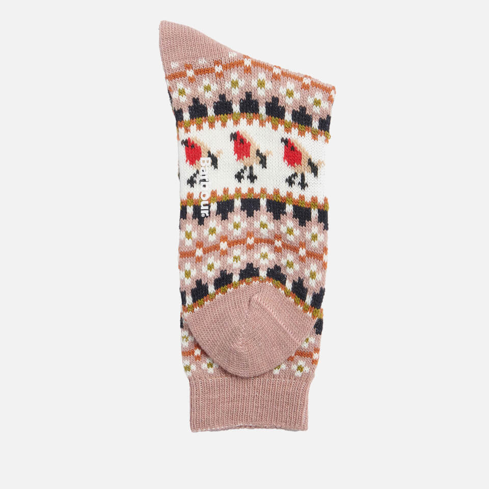 Barbour Terrier Fairisle Knit Socks - M