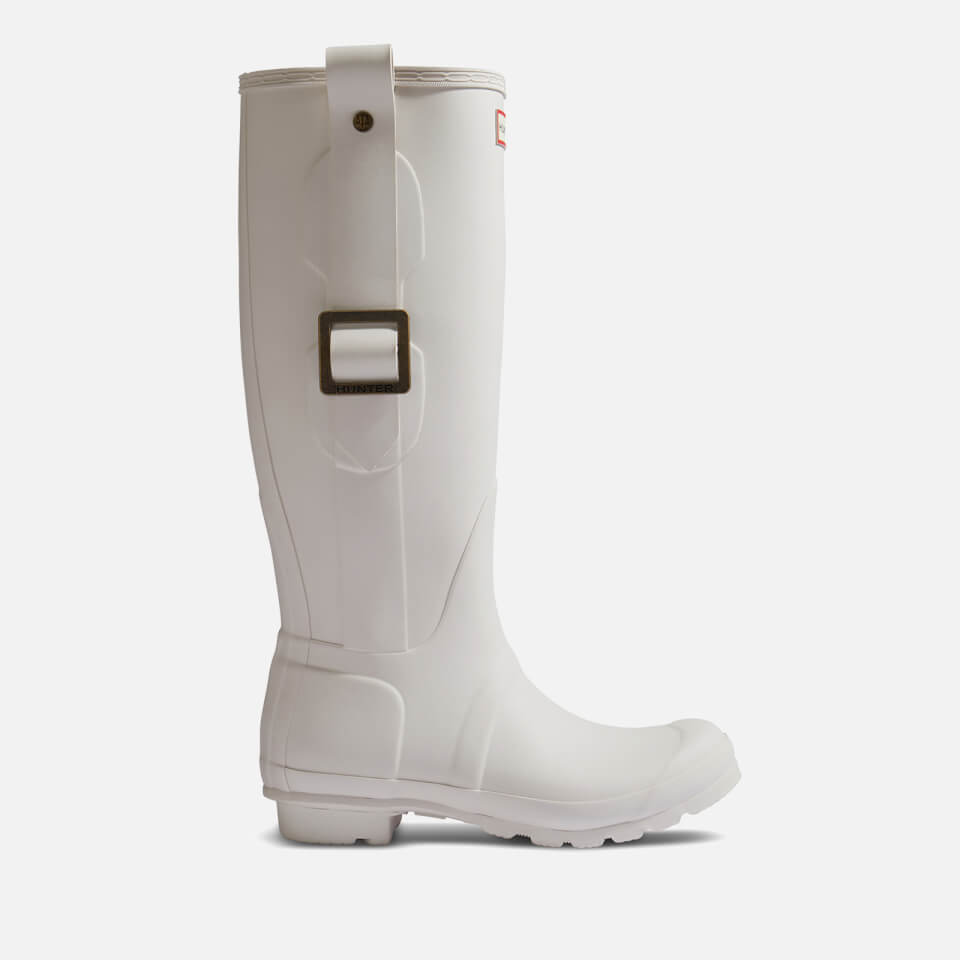 Hunter Women's Original Tall Exaggerated Buckle Wellies - White Willow
