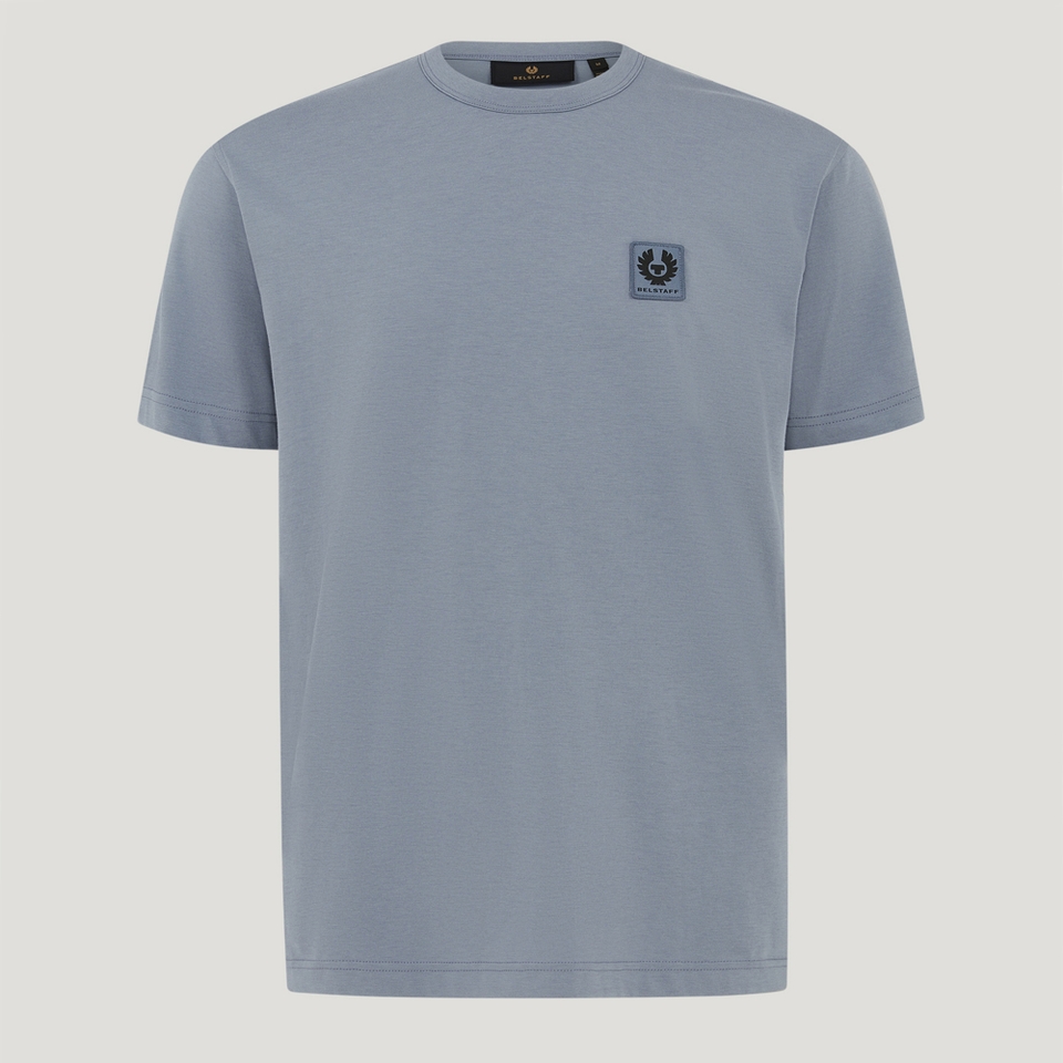 【BELSTAFF】Logo-Appliqued Cotton-Jersey T-Shirt Men's Cotton Jersey Belstaff Logo T-Shirt in Black | Belstaff US