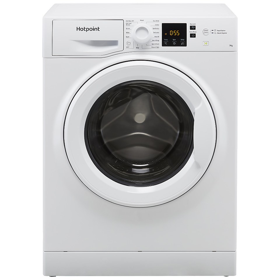 Hotpoint NSWM743UWUKN 7Kg Washing Machine with 1400rpm - White