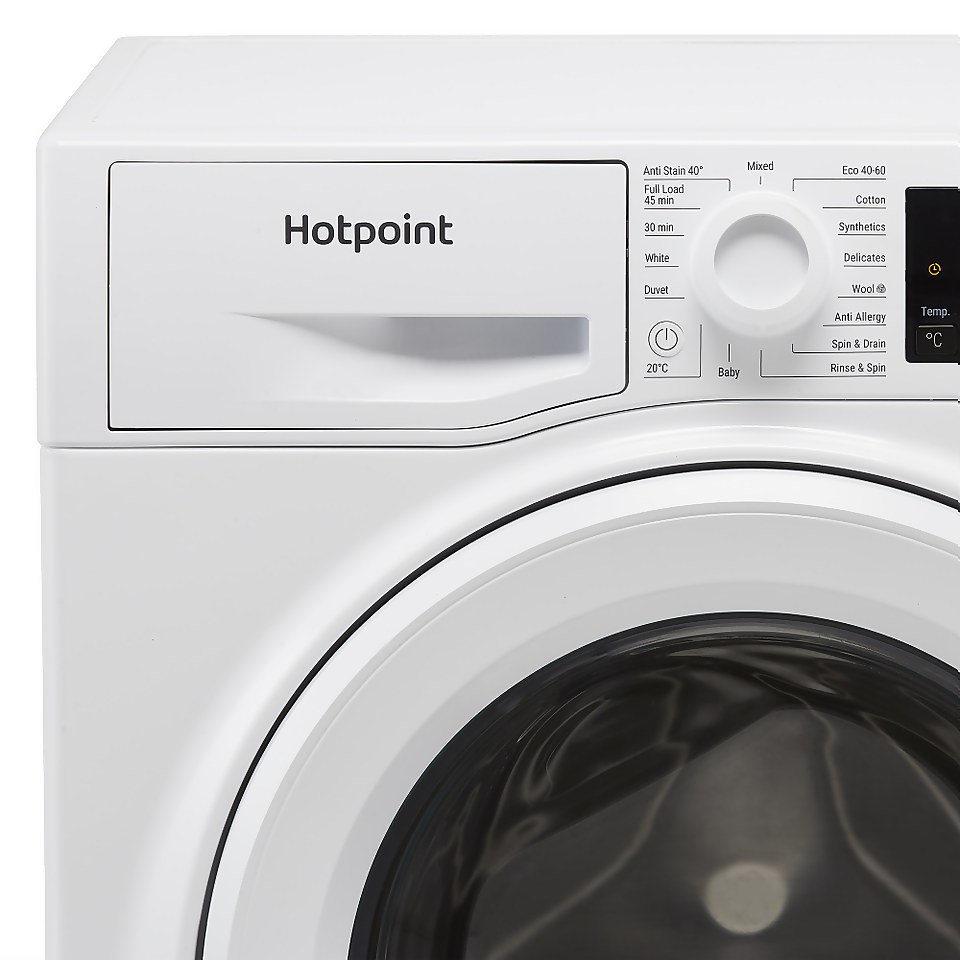 Hotpoint NSWM743UWUKN 7Kg Washing Machine with 1400rpm - White