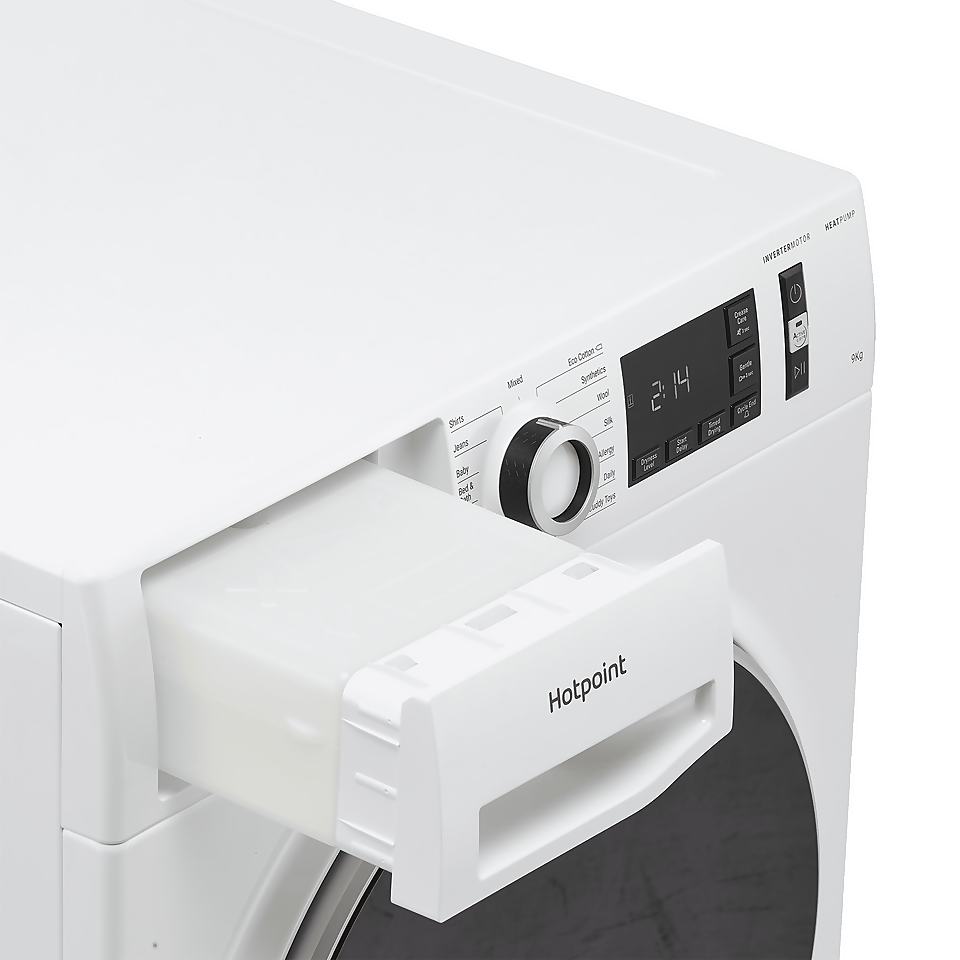 Hotpoint NTM119X3EUK 9kg Heat Pump Tumble Dryer - White