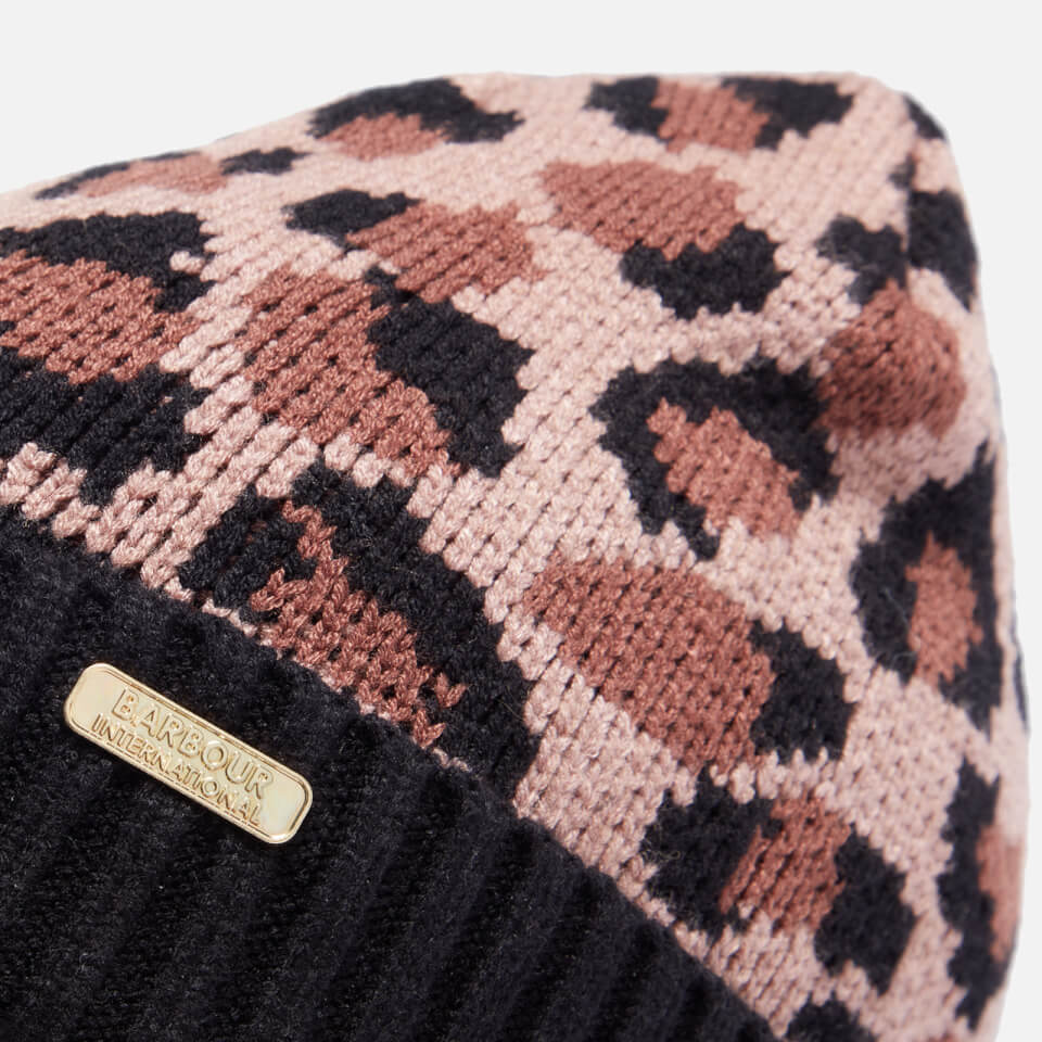 Barbour International Boulevard Jacquard-Knit Beanie