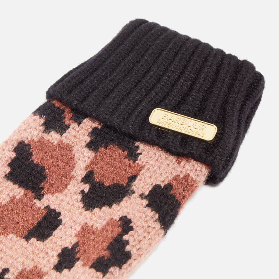 Barbour International Boulevard Jacquard-Knit Gloves