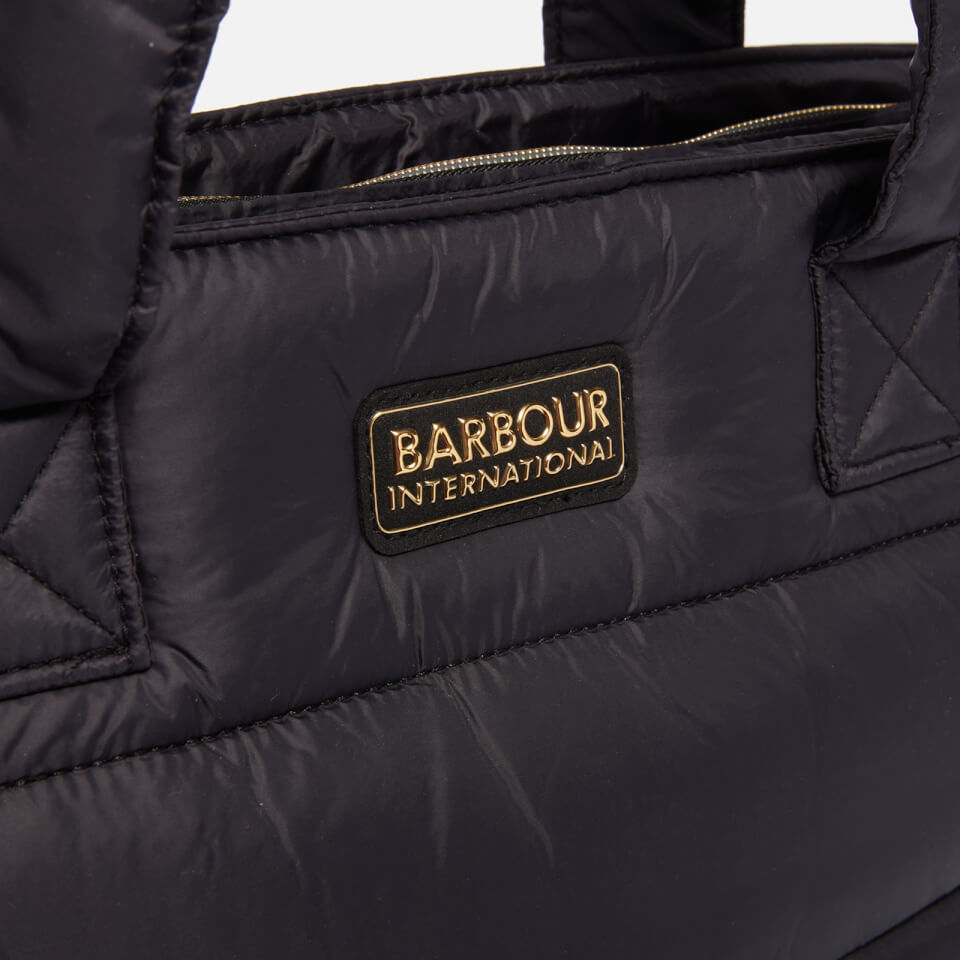 Barbour International Monaco Quilted Nylon Tote Bag